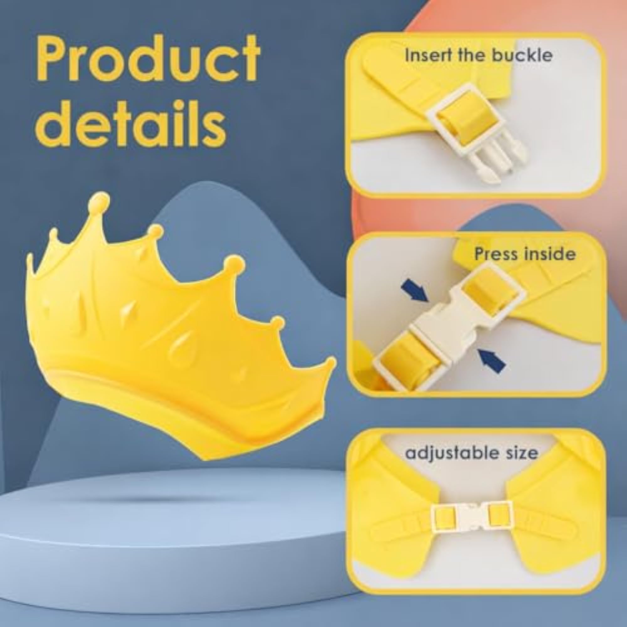 Baby Bath Shower Cap for Eye and Ear Protection